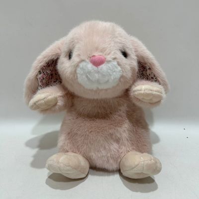 Enciende el conejo de peluche W / Lullaby juguete de alta calidad material juguete seguro para bebés
